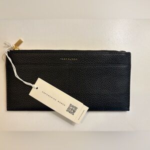 Tory Burch McGraw Black Wallet